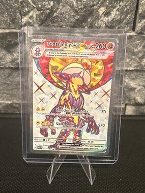 Pokemon Toxtricity EX‎ 227/162 Full Art Holo from Paradox Rift Set M/NM